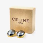 Pendientes de botón Céline