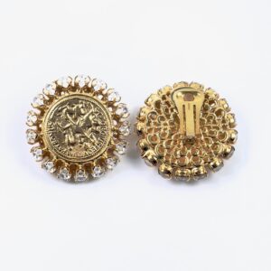 Pendientes monedas de Gianfranco Ferre